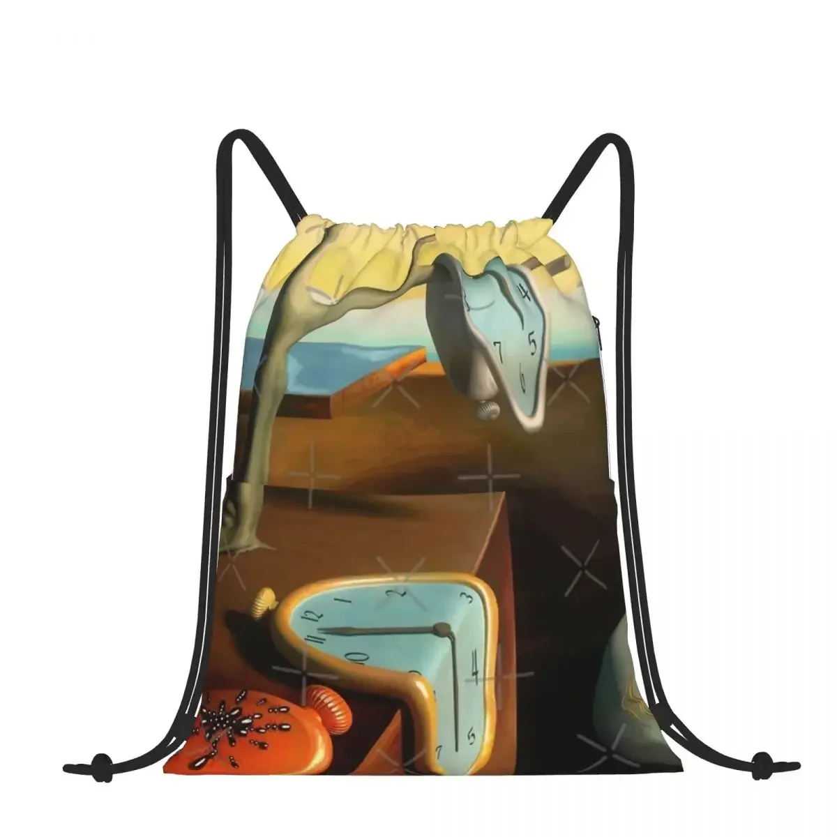 Рюкзак на шнурке сумка через плечо с эффектом памяти карман молнии портативная