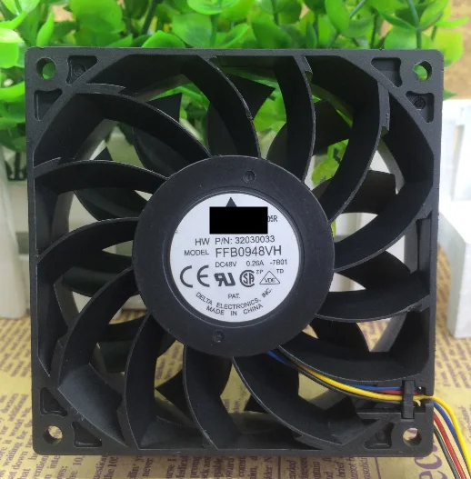 100% рабочий оригинальный FFB0948VH 48В 0.26A 9025 9 см охлаждающий вентилятор