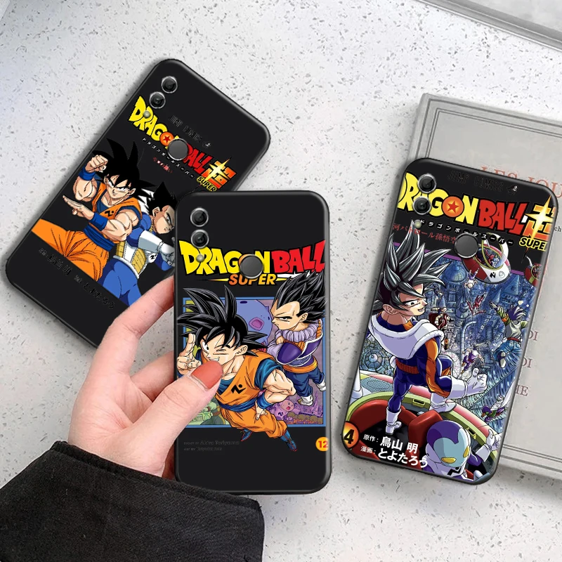 

Dragon Ball Anime Phone Case For Huawei Honor 7A 7X 8 8X 8C 9 V9 9A 9S 9X 9 Lite 9X Lite 8 9 Pro Funda Coque Soft