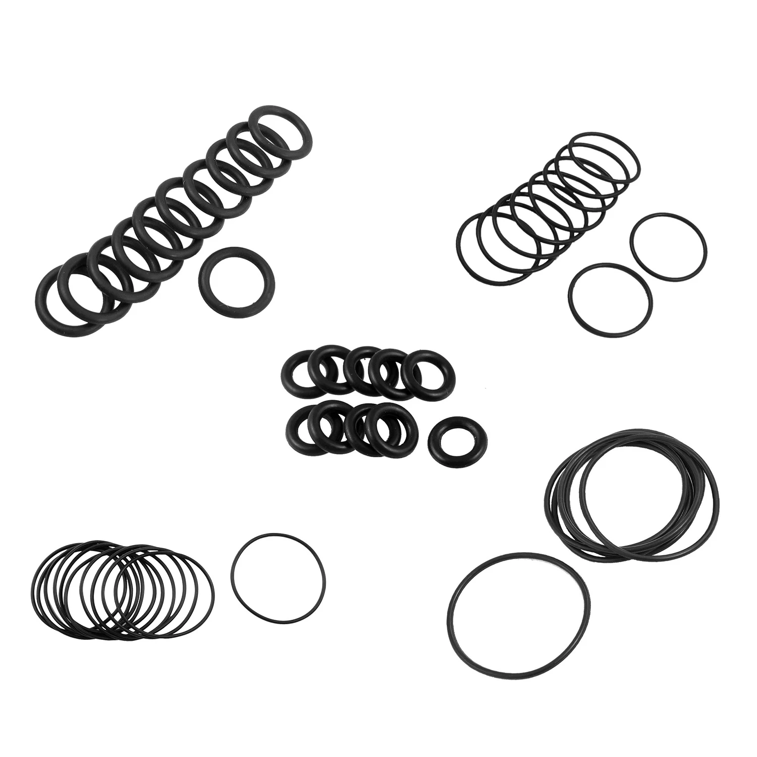 

Big deal Nitrile rubber sealing ring / O-ring, 46 x 50 x 2 mm, black, 10 pieces