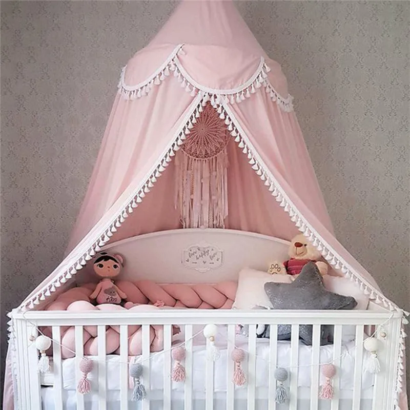 Curtain Bedding Dome Tent Room Decor Baby Bed Canopy Bedcover Mosquito Net