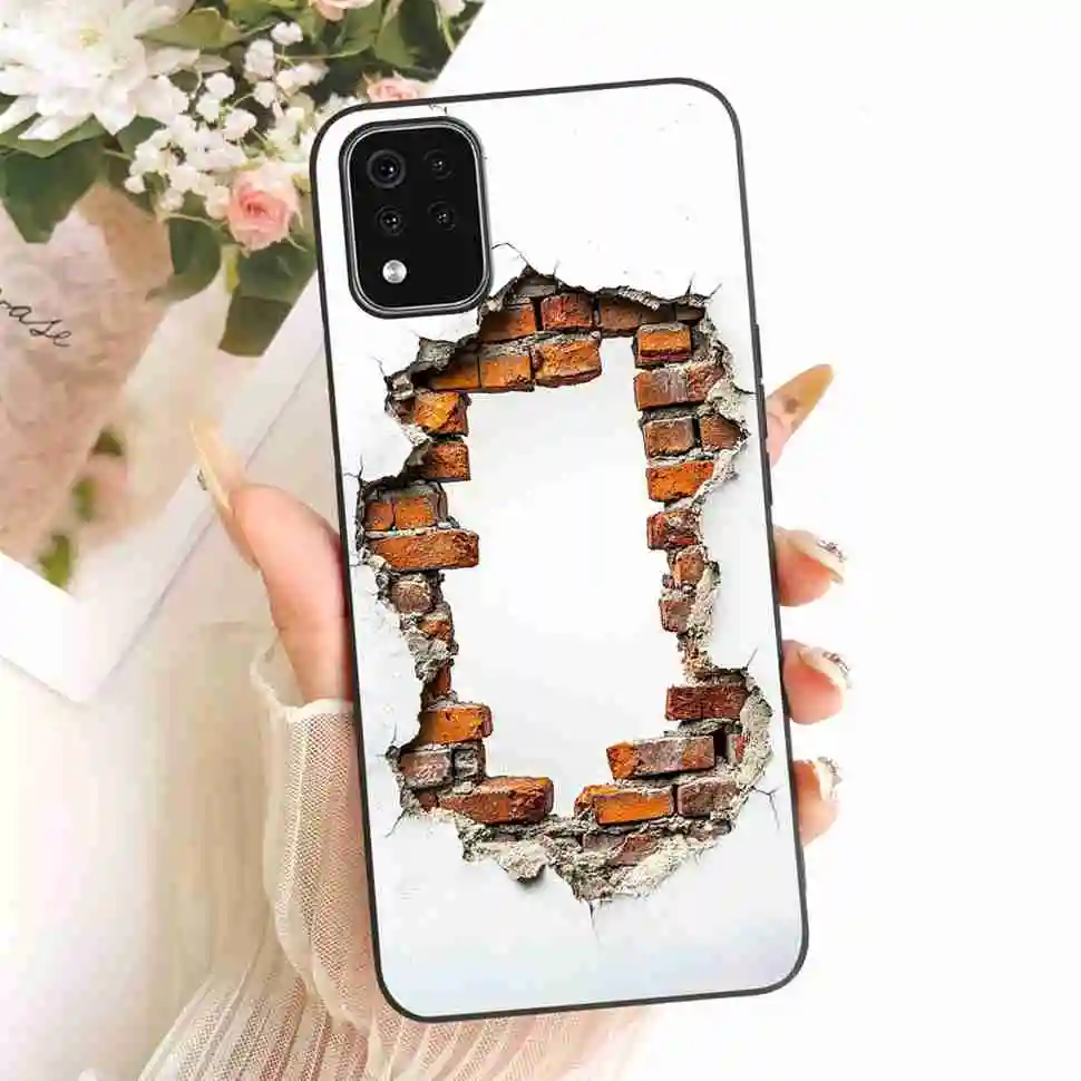 Фото Чехол для LG K42 LMK420 LM-K420, популярный защитный чехол с цветком подсолнуха, черный, для LG k42 K42, чехлы для телефонов 6,6 дюйма, бамперы, чехлы-футляры №3