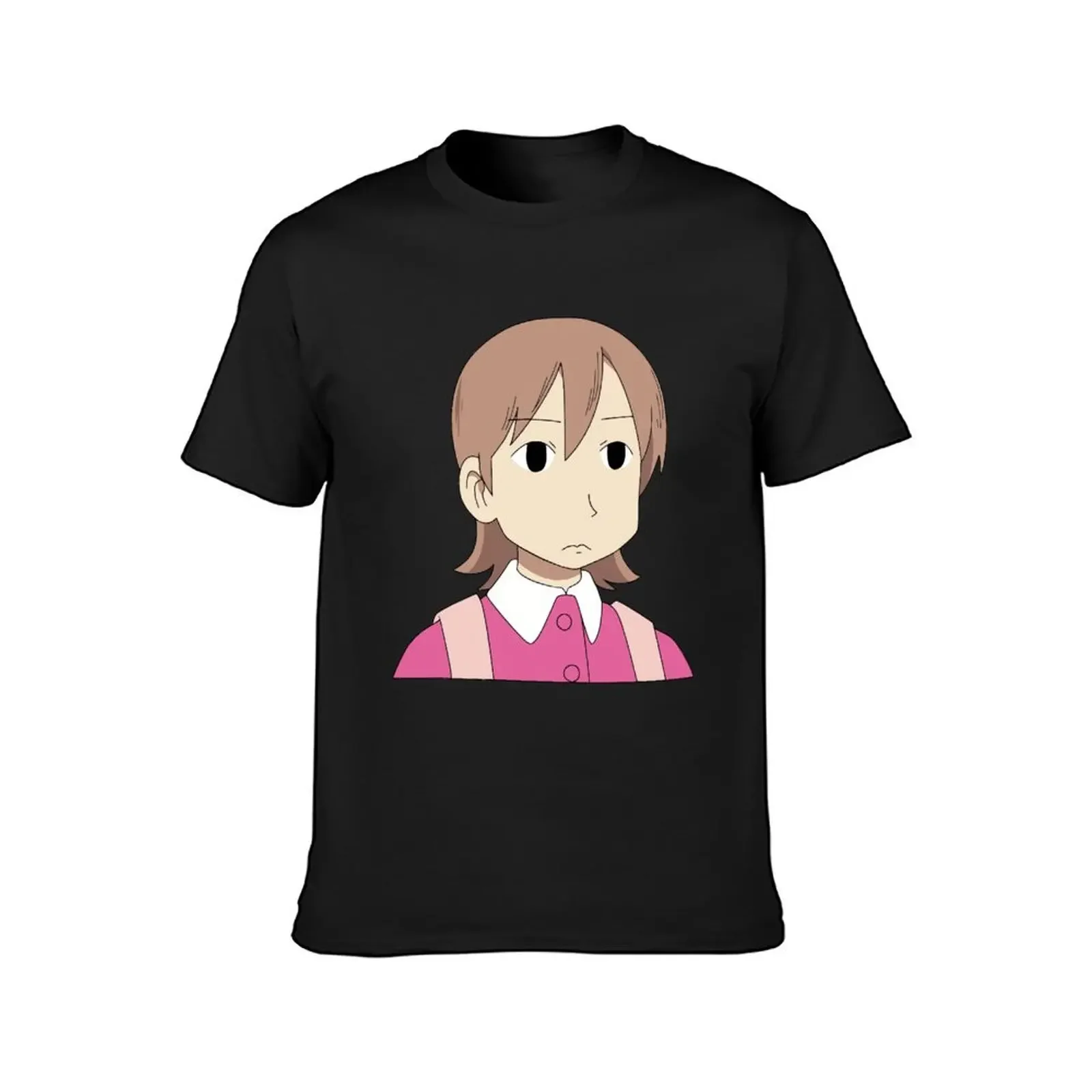 Nichijou | Aioi Yuuko футболка с чистым лицом эстетическая одежда большие размеры