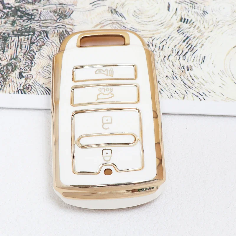 Модный чехол для автомобильного ключа из ТПУ искусственная Обложка KIA Cadenza K9 K7