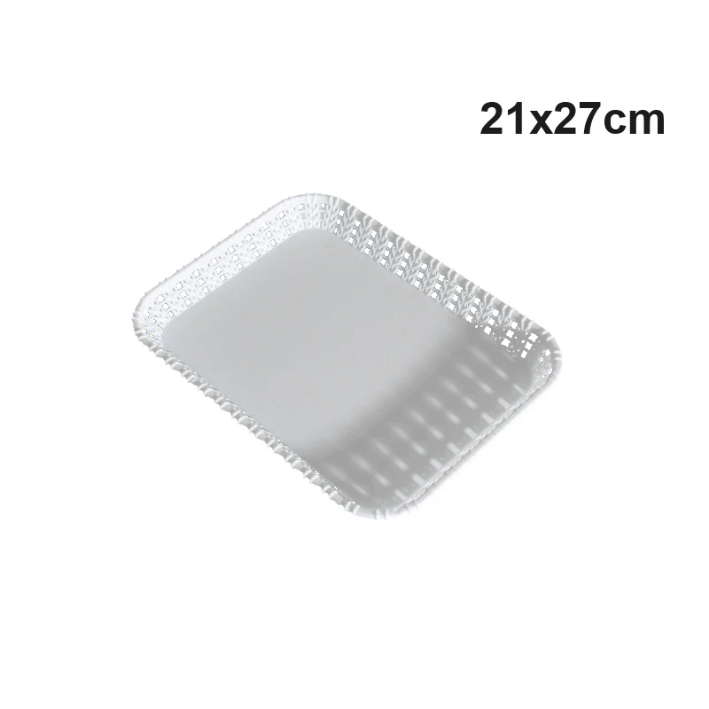 Пластиковая подставка для торта белая