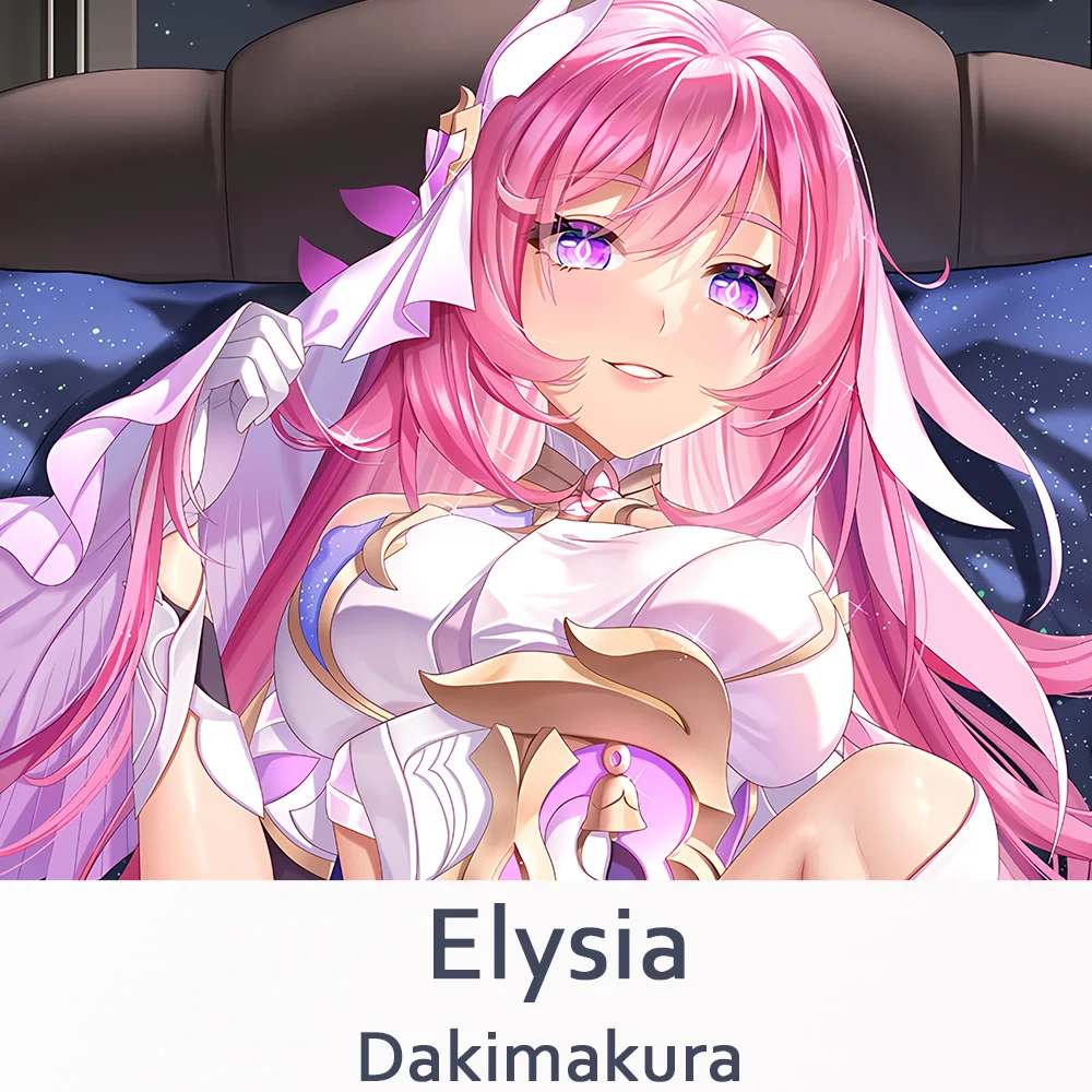 Honkai Impact 3rd Elysia Dakimakura обнимающая подушка для тела Чехол аниме Подушка