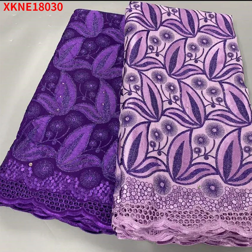 Большая Акция нигерийская ткань распродажа швейцарские кружева из 2 5 + хлопка для