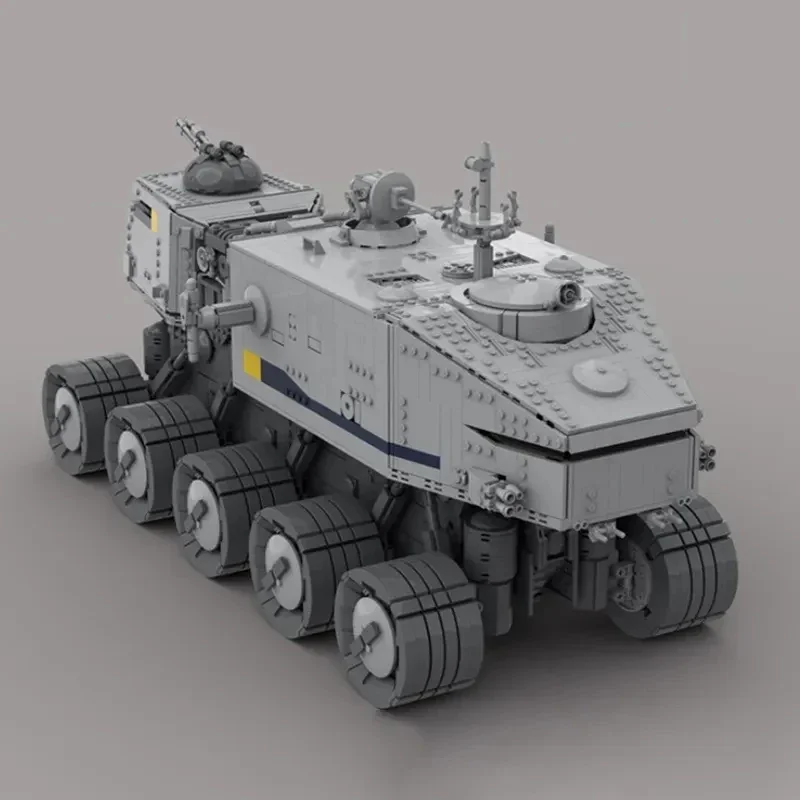 Set Costruzioni Clone Turbo Tank HAVw A6 Juggernaut UCS, 1497 Pezzi, Mattoncini Compatibili Lego, Star Wars