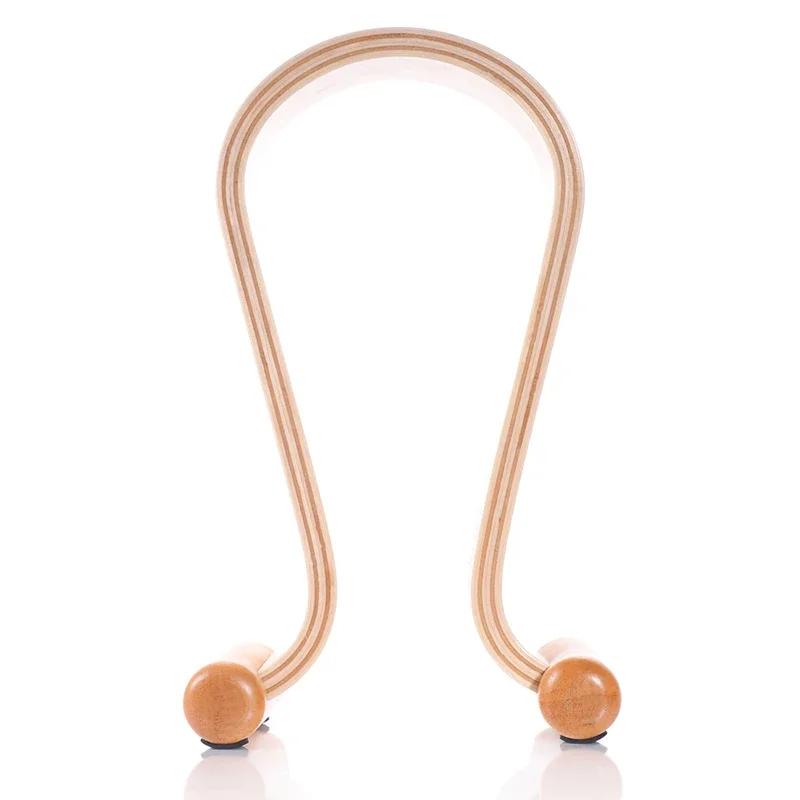 Хит продаж деревянный кронштейн-подставка в форме Omega кронштейн для гарнитуры