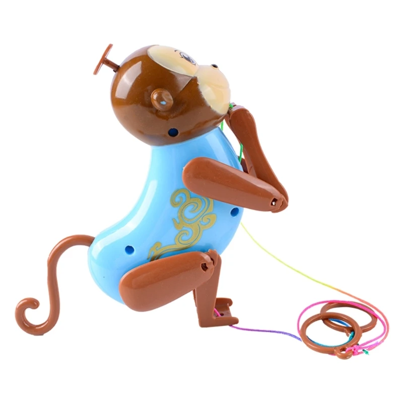 

Realistic Monkey Wall Climbers Clockwork Toy Spring Animal Wind-up Rope Climbing Monkey Boys Girls Party Favor Present