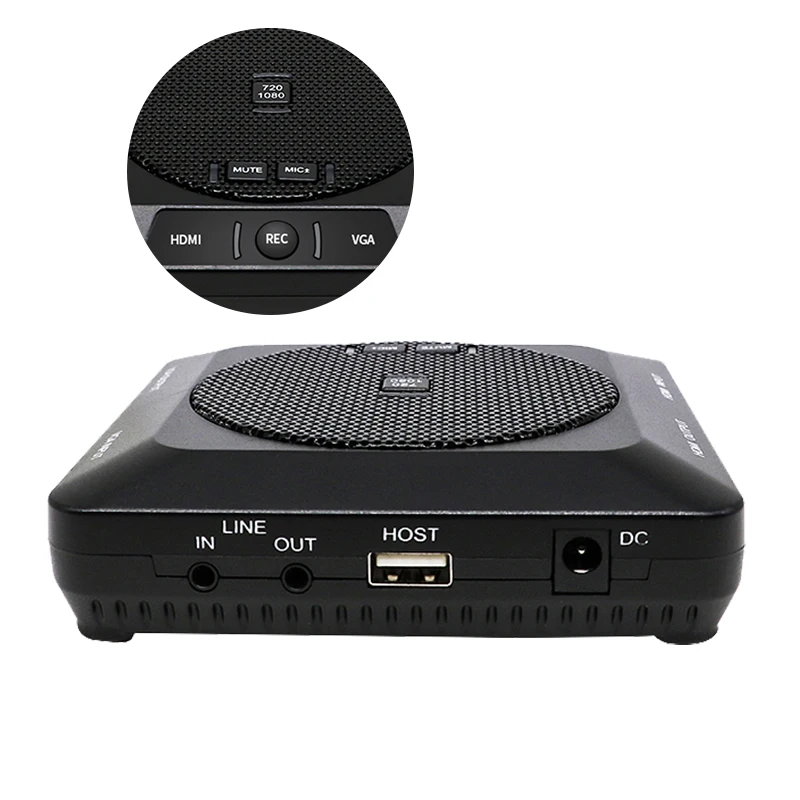 

USB HDD-накопитель HDMI VGA-рекордер для Лекционной записи