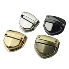 1x металлическая сверхмощная застежка с нажимным замком замок с язычком кожа Ремесло Женская сумка кошелек сумка на плечо закрытие DIY аксессуары