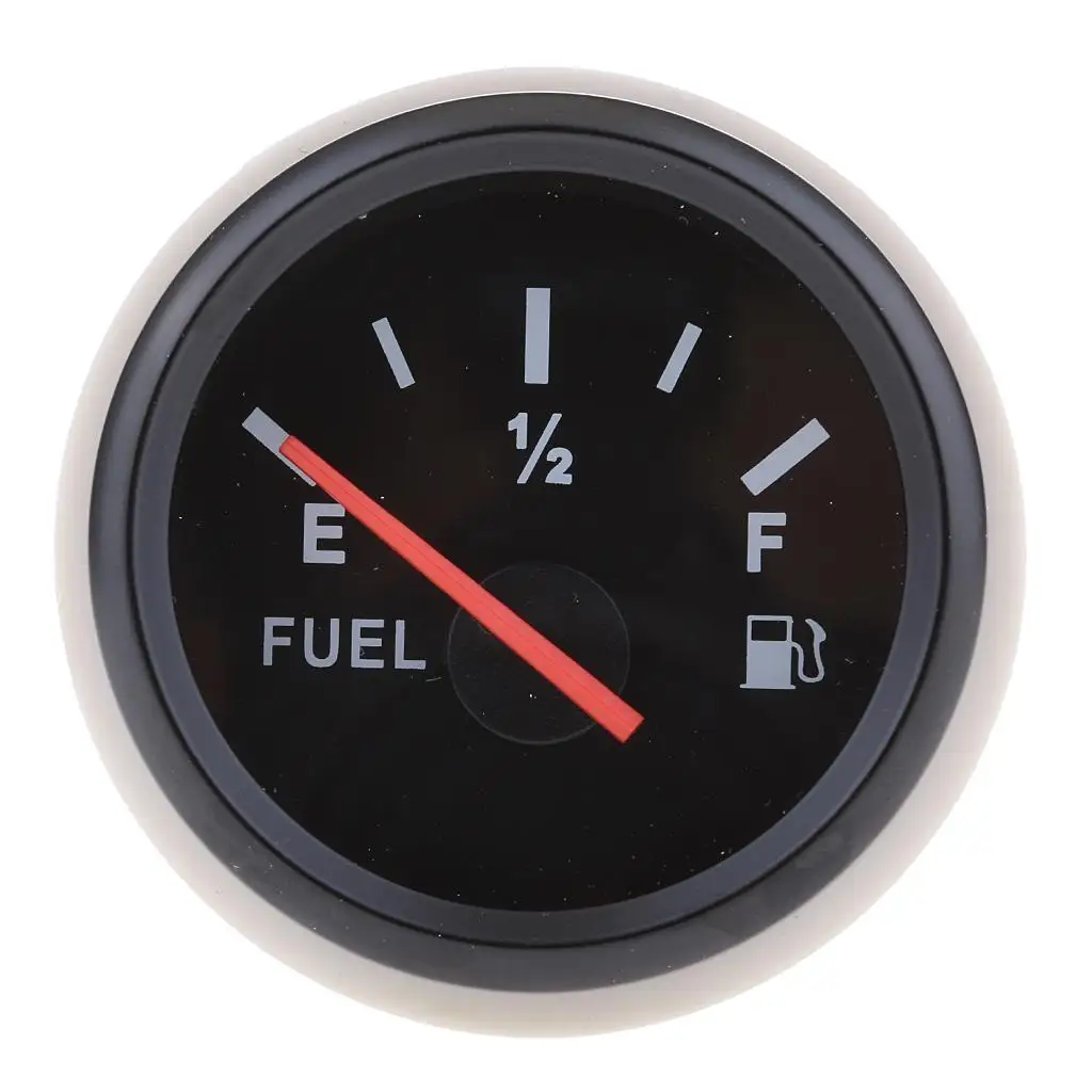 2 &quot52 мм автомобильный датчик уровня топлива светодиодный бензина масла 9-32 В для