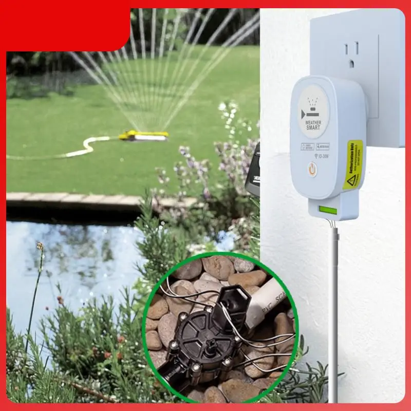 

Automatic Watering Wifi Remote Control Watering Timer Wireless Outdoor 16a Irrigation Controller Irrigation Valve Tuya