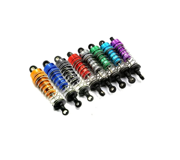 

4pcs/set 8colors 80mm Metal Shock Absorber Oil Damper for 1/14 wltoys 144001 R/C truck