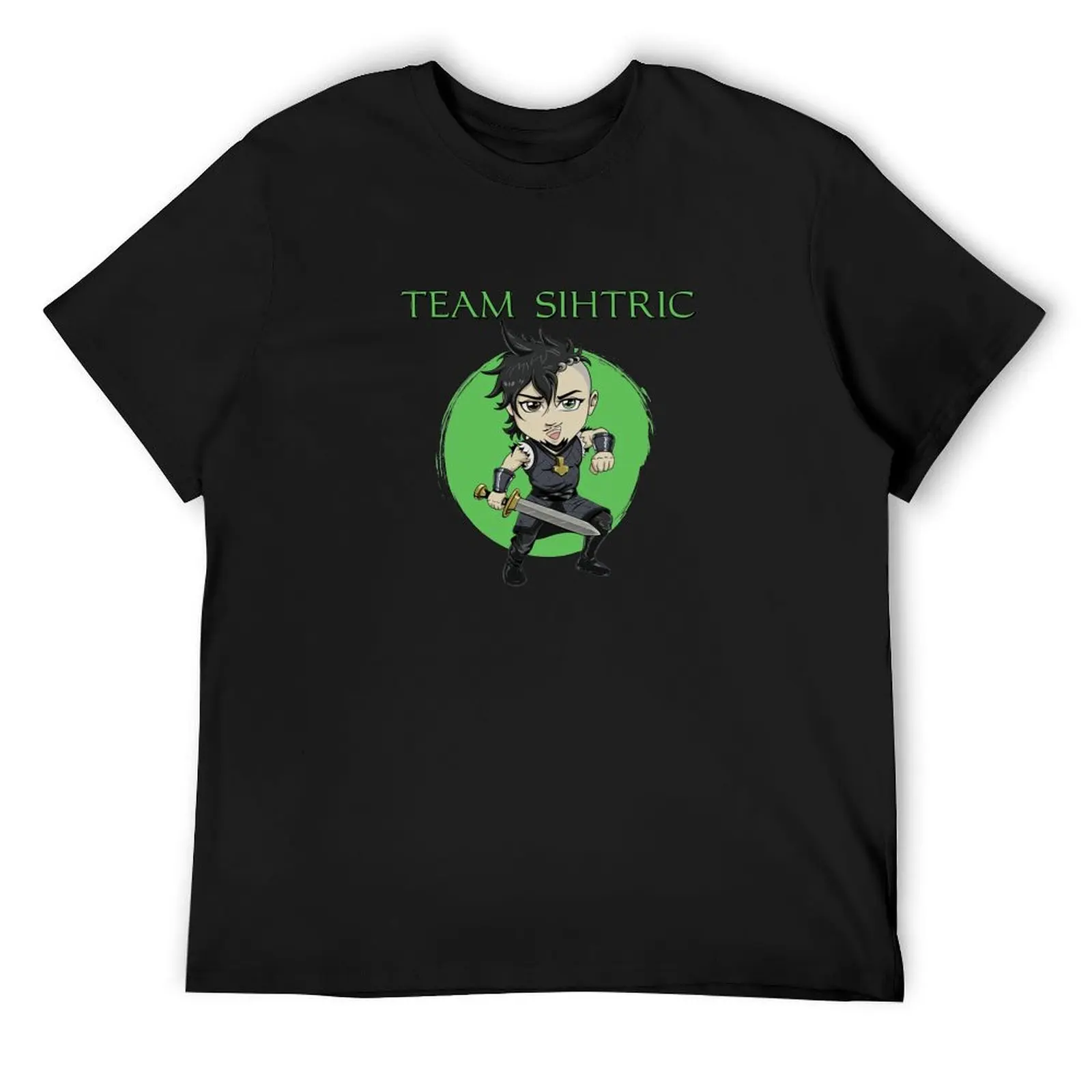 Футболка Chibi Team Sihtric рубашки с рисунком футболки аниме мужские