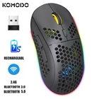 Перезаряжаемая оптическая беспроводная Bluetooth 3,0 2,4G 3600DPI 3 режима компьютерная мышь портативные бесшумные Мыши для ПК ноутбука