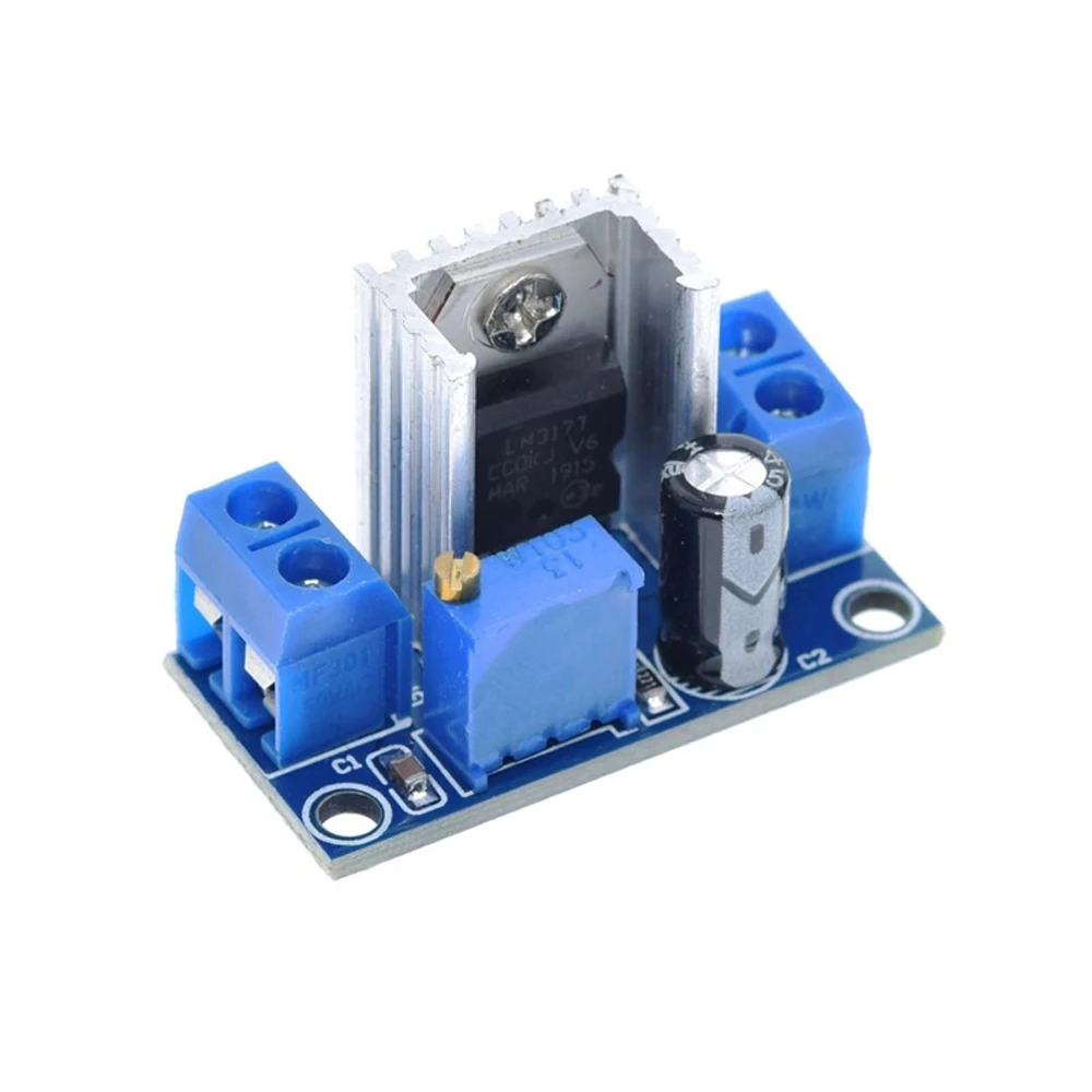 

LM317 DC-DC Converter Module Step Down Circuit Board Linear Regulator Adjustable Voltage Regulator Buck Power Supply Board