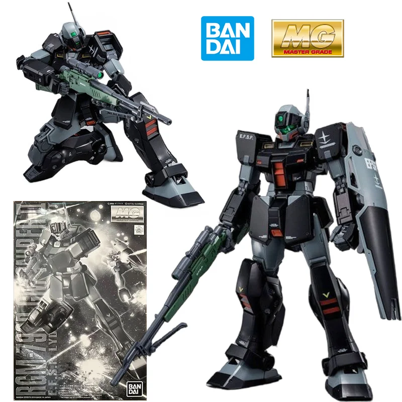Bandai PB MG 1/100 Lydo Wolf's Gm снайпера II 18 см аниме Оригинальная фигурка модели Gundam набор