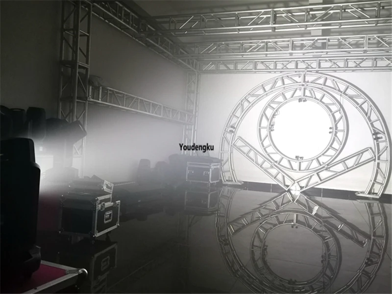 2 шт. с футляром 9x40 Вт RGBW 4в1 Zoom Dj Disco Stage светодиодная зум-матрица подвижной