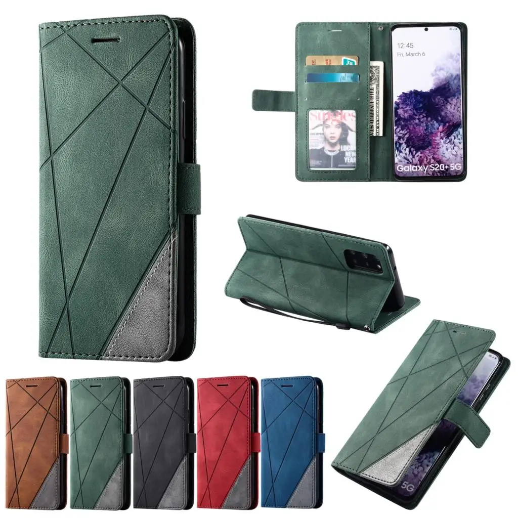 

Flip Wallet Case For Samsung Galaxy S20 FE S21 S30 Ultra S8 S9 S10 Plus S7 Edge Note 20 Ultra 10 9 8 Bussiness Funda Stand Cover