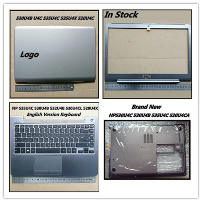 Задняя крышка ЖК-дисплея Нижняя верхняя для Samsung NP530U4B NP530U4C NP 532 535 U4C U4X