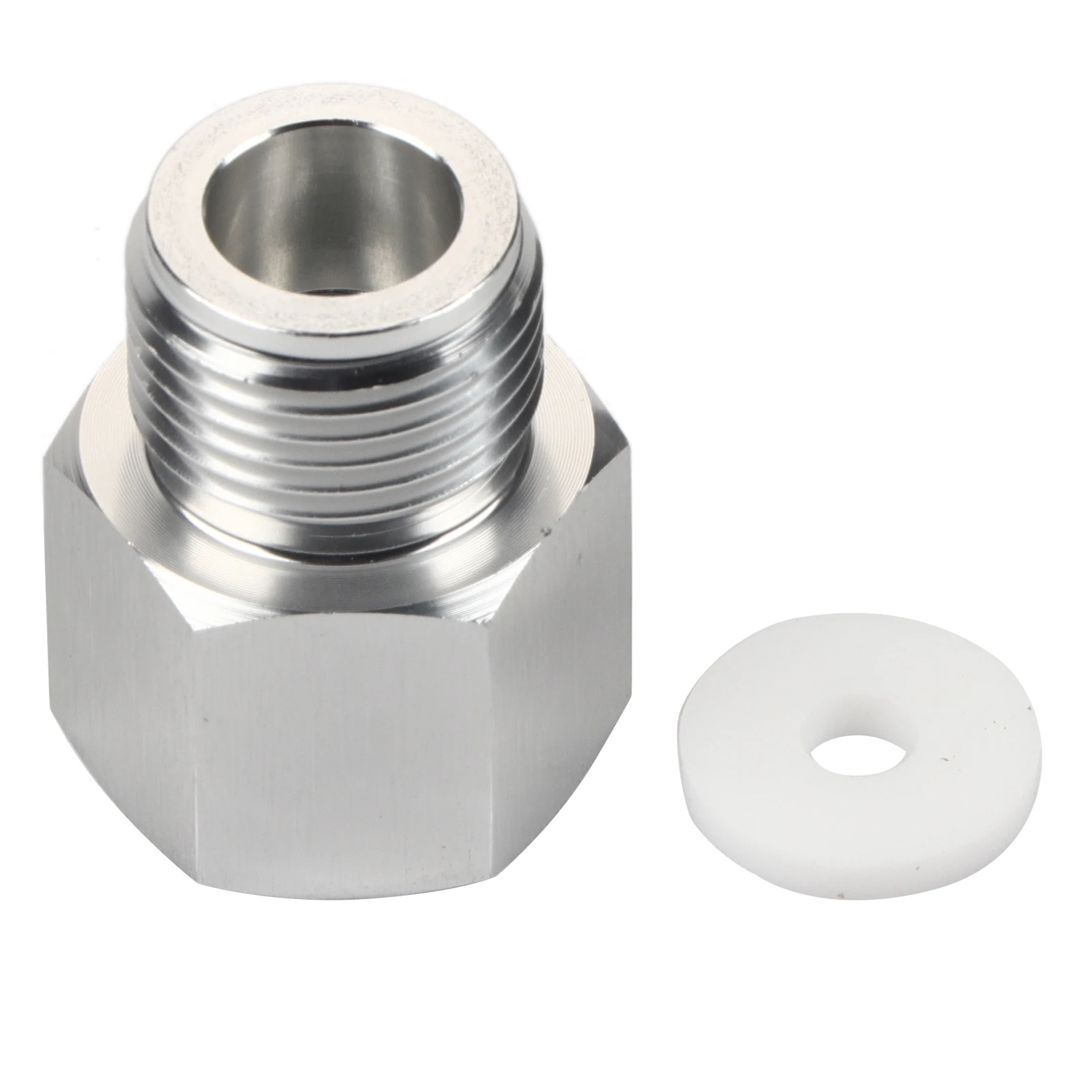 

Household Soda Cylinder Adapter Homemade Beer Barrel Regulator W21.8 to TR21.4