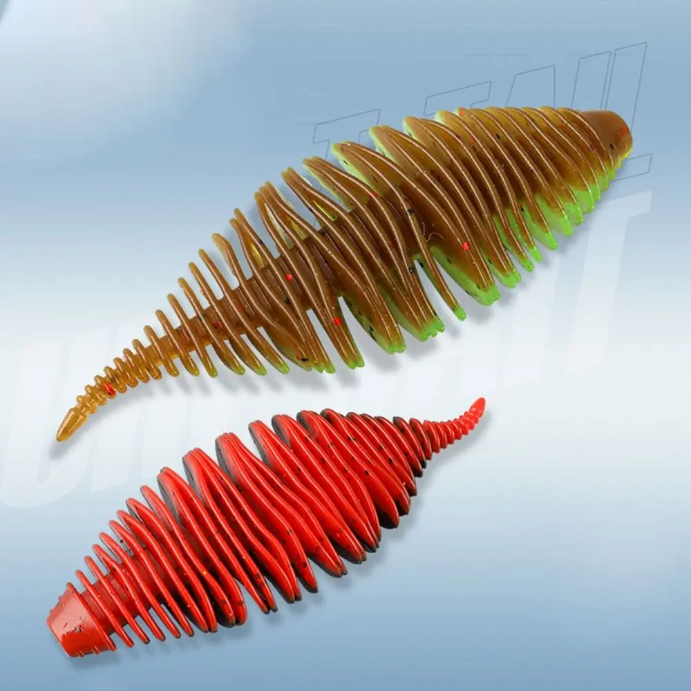 Силиконовая рыболовная приманка с сильфоном Мягкая в виде креветки медленно