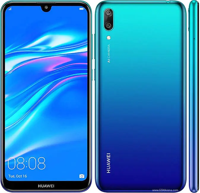 smartphone Huawei y7 pro 2019 4GB RAM 64GB ROM Snapdragon 450 Mobile Phone 4000 mAh Cell phone