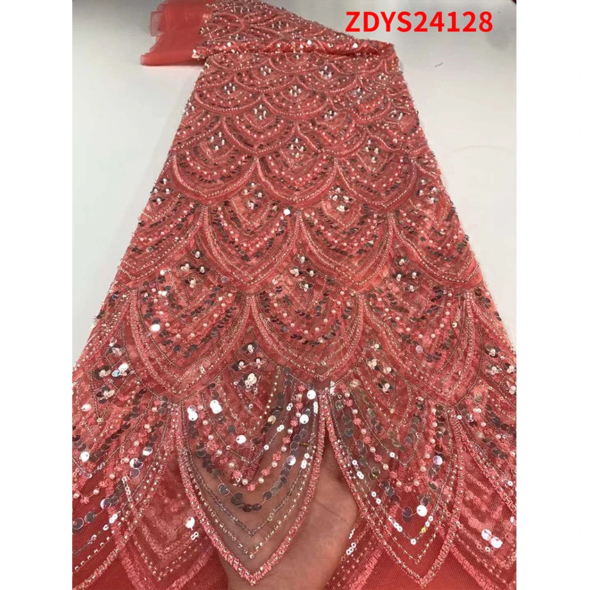 Новое поступление африканские бусины блестки кружевной текстиль низкая цена