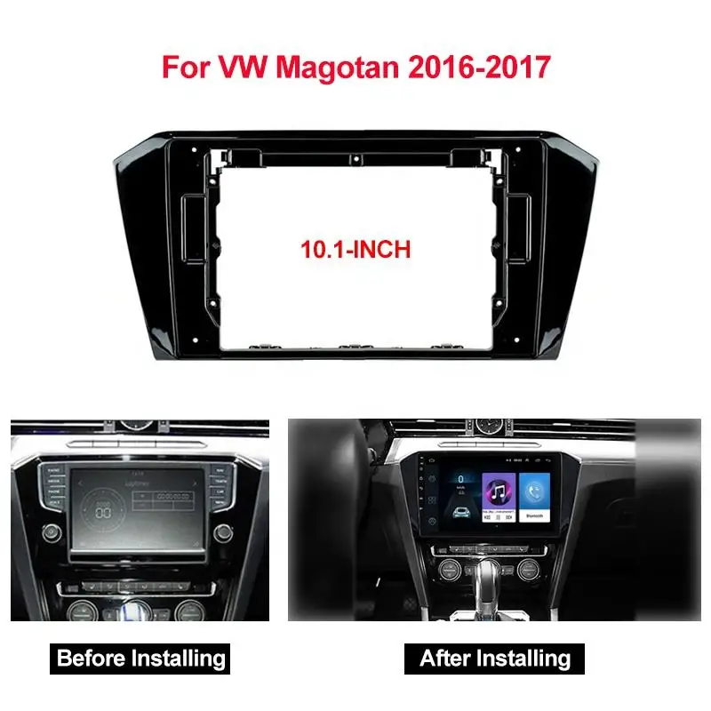 

Автомобильная 9 дюймовая радиопанель для VW Volkswagen Passat B8 Magotan 2016-2017 рамка Android 2Din MP5 плеер стерео панель
