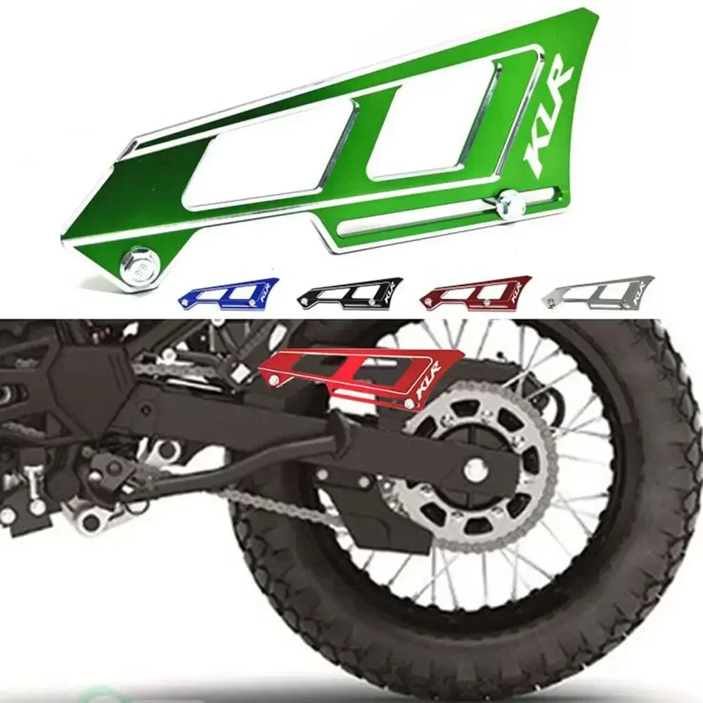 Защитная крышка заднего цепи с ЧПУ для мотоцикла KAWASAKI KLR650 2022-2023 KLR 650 ADV