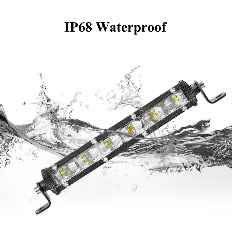 7-дюймовый мотоциклетный прожектор со светодиодной подсветкой автомобильная