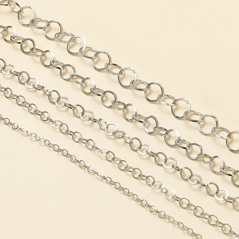 Золотая цепочка из нержавеющей стали Semitree для ювелирных изделий