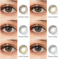 color contact lenses 1 pair colored eye lenses beauty pupilentes colorful contact lenses for eyes lenses blue and lenses gray