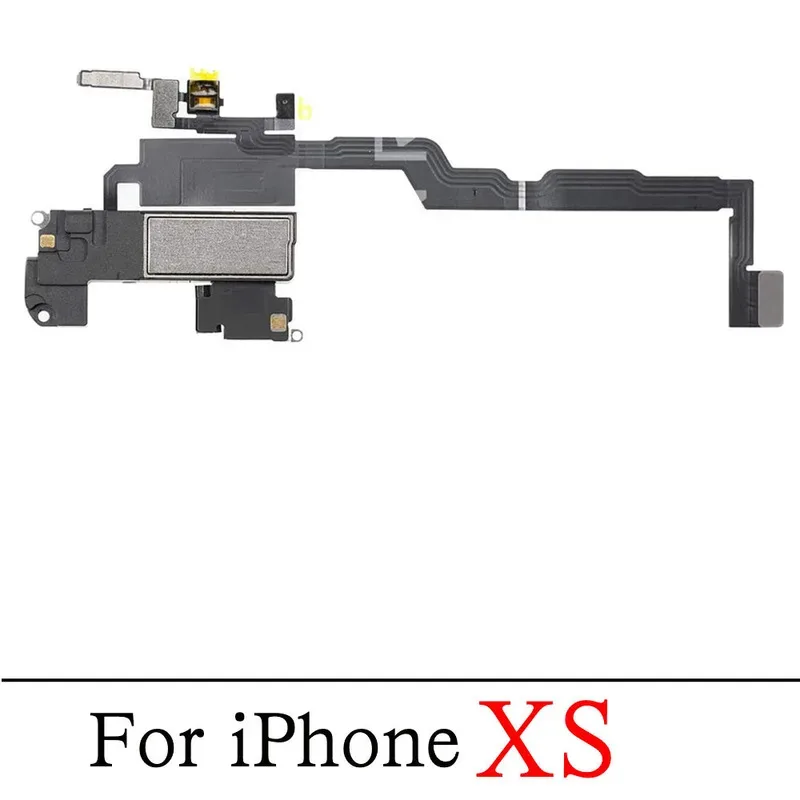 Фото Ушной динамик для iPhone X XR XS Max, наушники, гибкий кабель, запасные части для ремонта №5