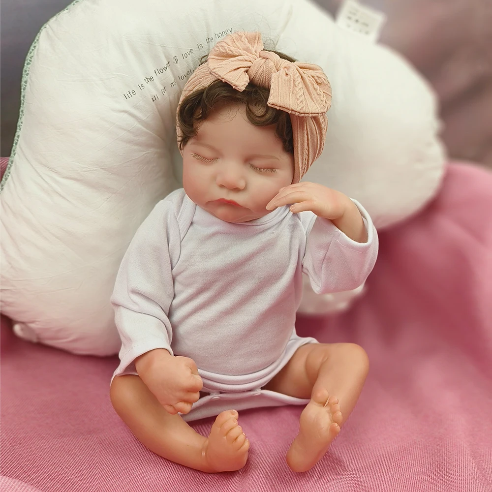 Реалистичные Виниловые Куклы Реборн Для Новорожденных Девочек С Видимыми Венами