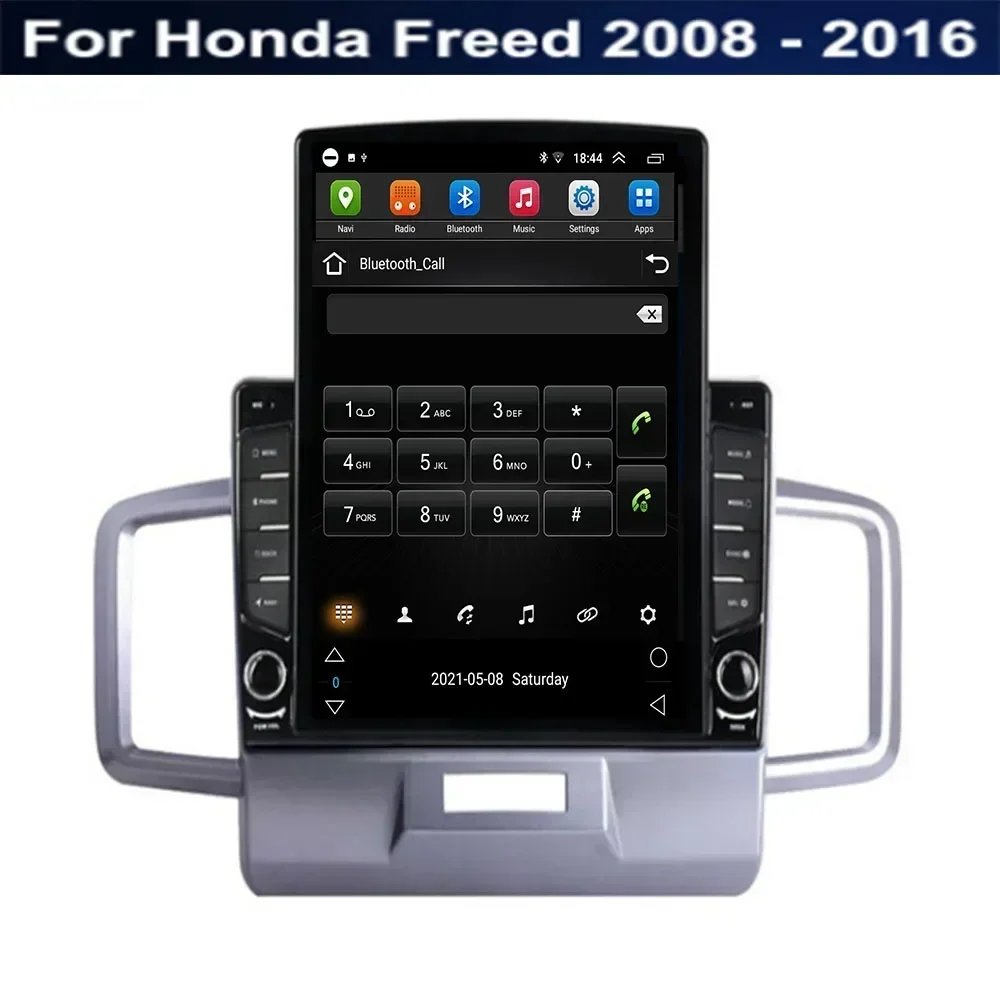 9 7 &quotAndroid 13 для Honda Freed 2008-2016 Tesla Тип Автомобильный радиоприемник Мультимедийный