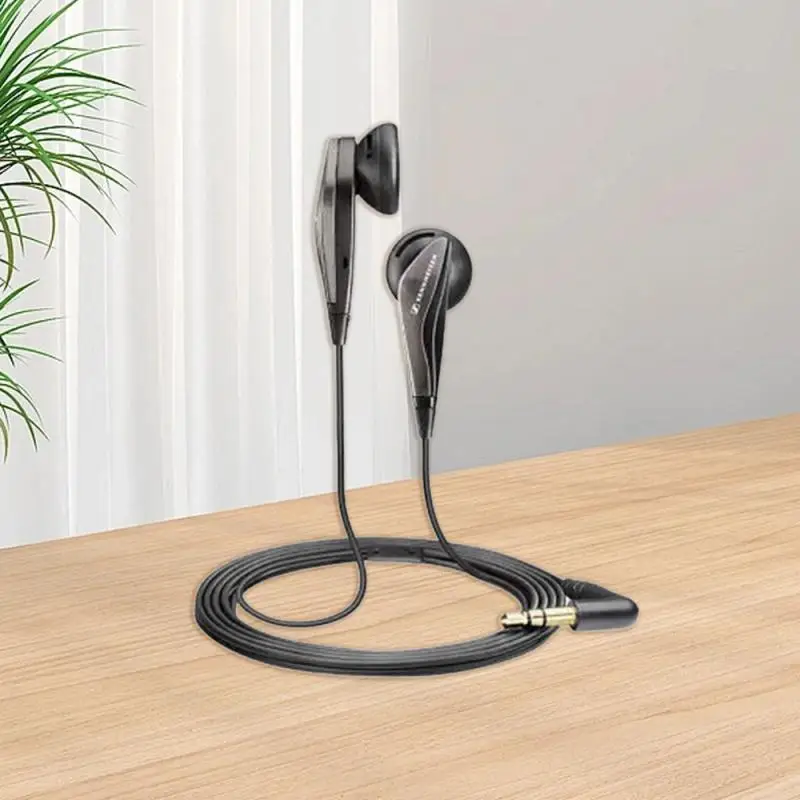 Фото Наушники Sennheiser MX375, проводные, внутриканальные, стереозвук, глубокий бас, шумоизоляция, для путешествий, офиса, бега №4