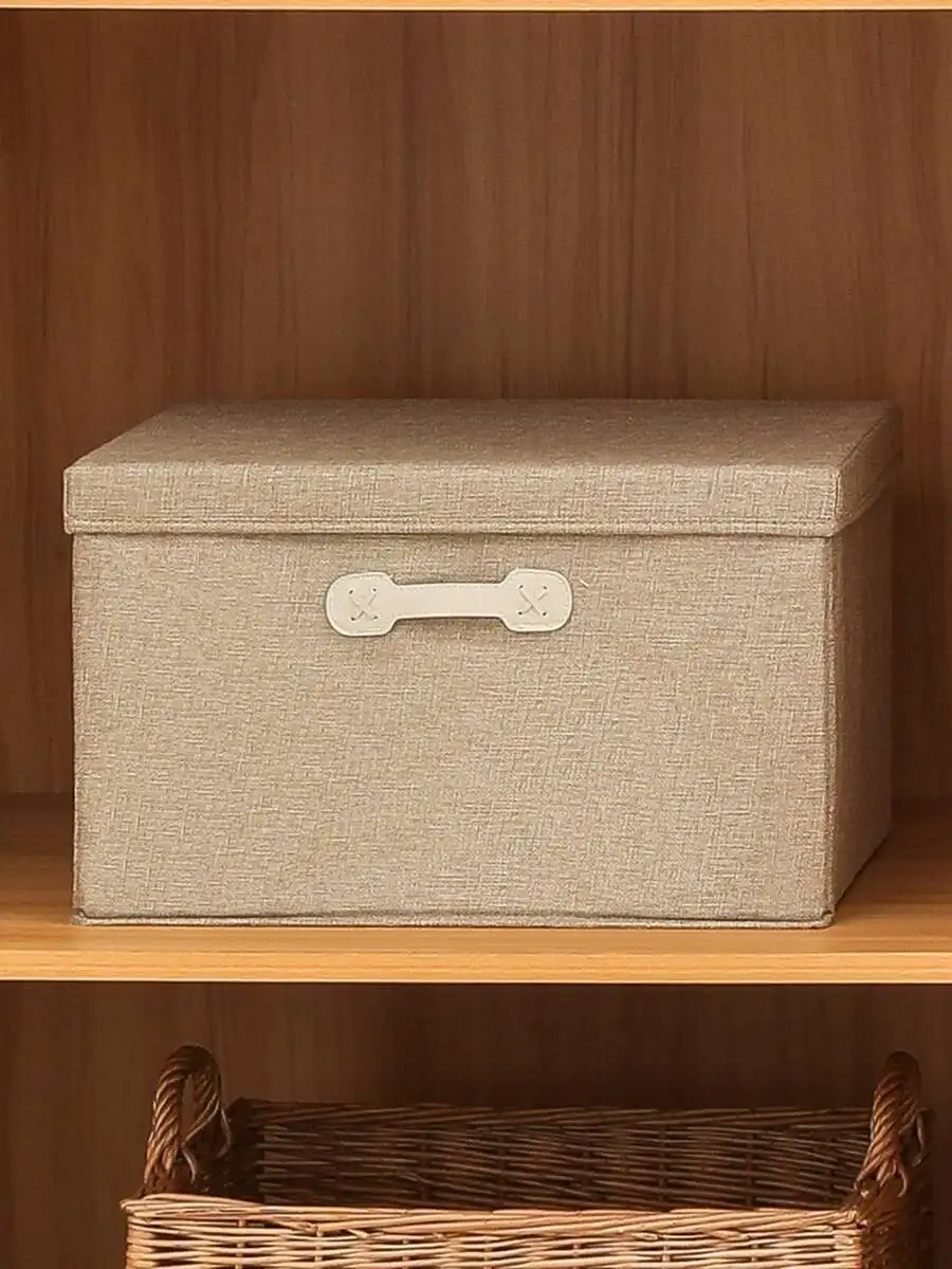 

1pc Solid Color Storage Box