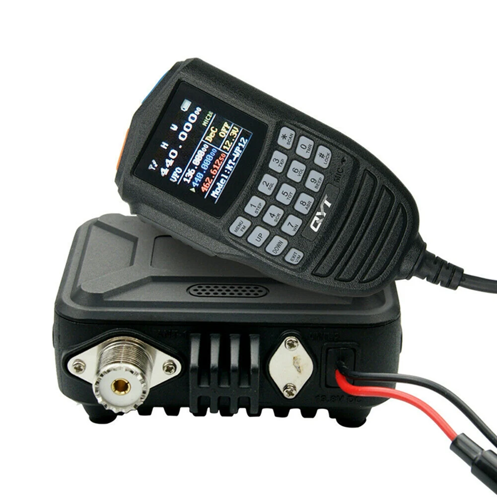 WP-12 Mini Mobile Radio FM Transceiver 25 Вт 200 каналов VHF UHF Dual Band Car Station