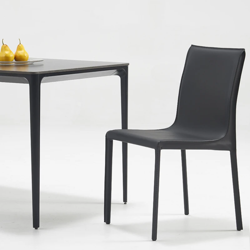 

Restaurant Living Room Dining Chairs Kitchen Nordic Metal Ergonomic Design Dining Chairs Modern Cadeira Home Furniture MR50DC