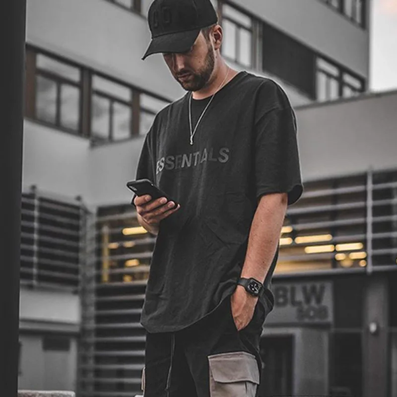 

Футболка Мужская/женская с коротким рукавом, брендовая модная повседневная рубашка оверсайз с надписью, в готическом стиле, лето 2022