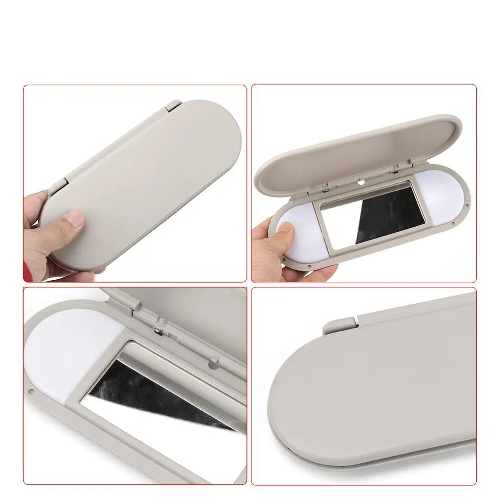 Автомобильный солнцезащитный козырек для зеркала Mini Cooper чехол макияжа Сменные