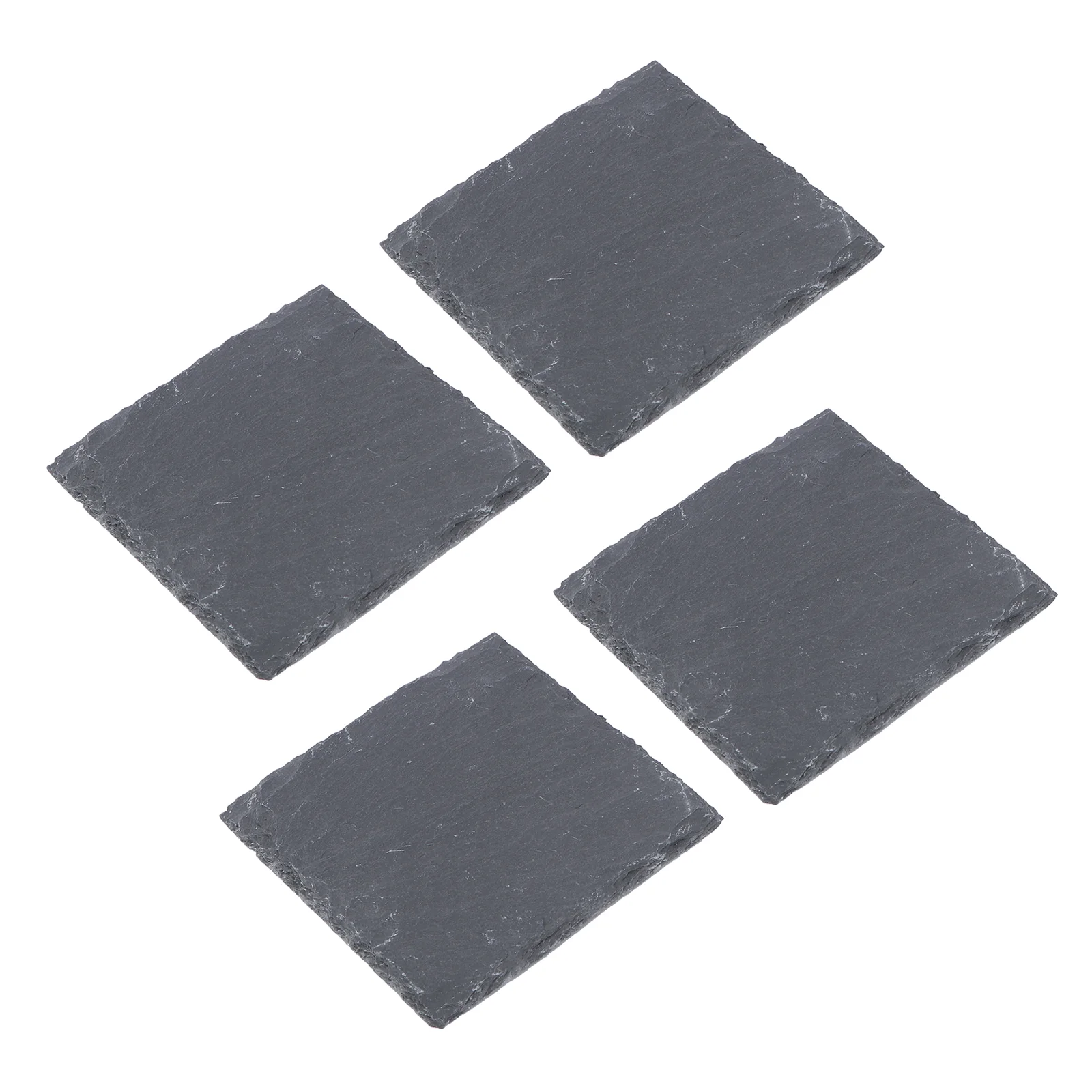 

Coasters Coaster Slate Holder Pot Hot Glass Table Mug Drinksnatural Pad Householdpads Non Cup Place Coffee Drink Mat Square