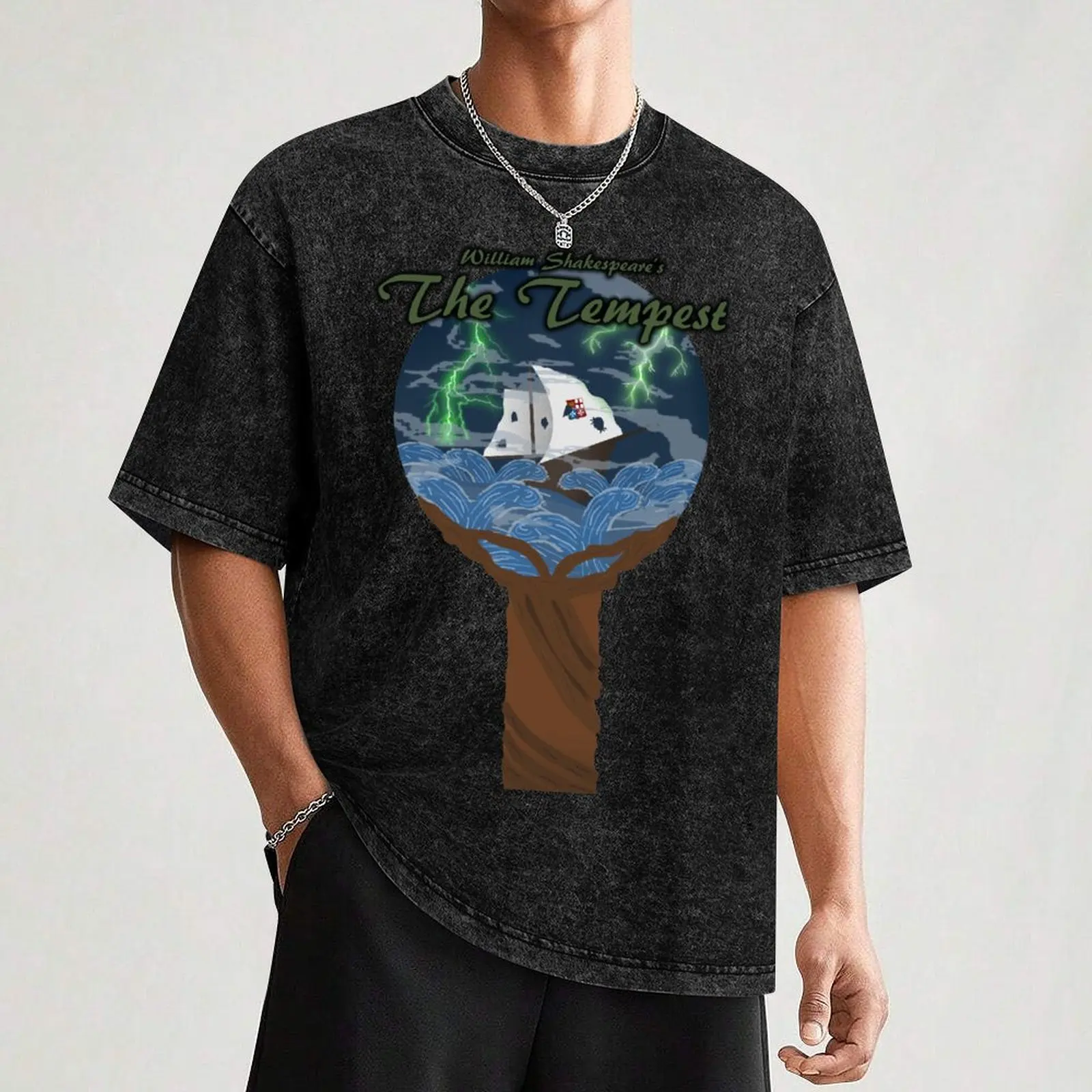 Футболка Вильяма Шекспира The Tempest Графические Рубашки индивидуальная выгодная