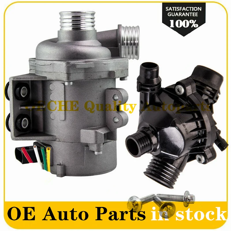 2 шт. Электрический водяной насос для BMW E60 E61 E81 E87 E90 E91 X1 X3 X5 Z4 11517586925