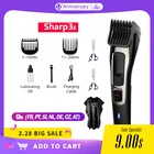 Профессиональный цифровой триммер для волос ENCHEN, перезаряжаемая электрическая машинка для стрижки волос для мужчин, машинка для стрижки волос