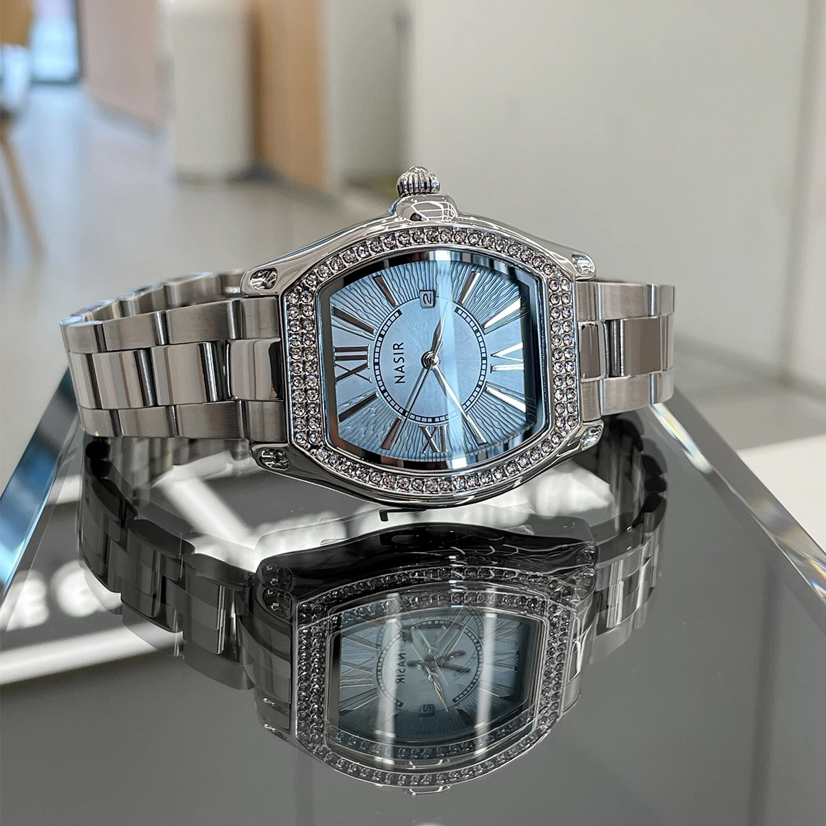 Модные трендовые нишевые женские часы Nasir высокого качества роскошные