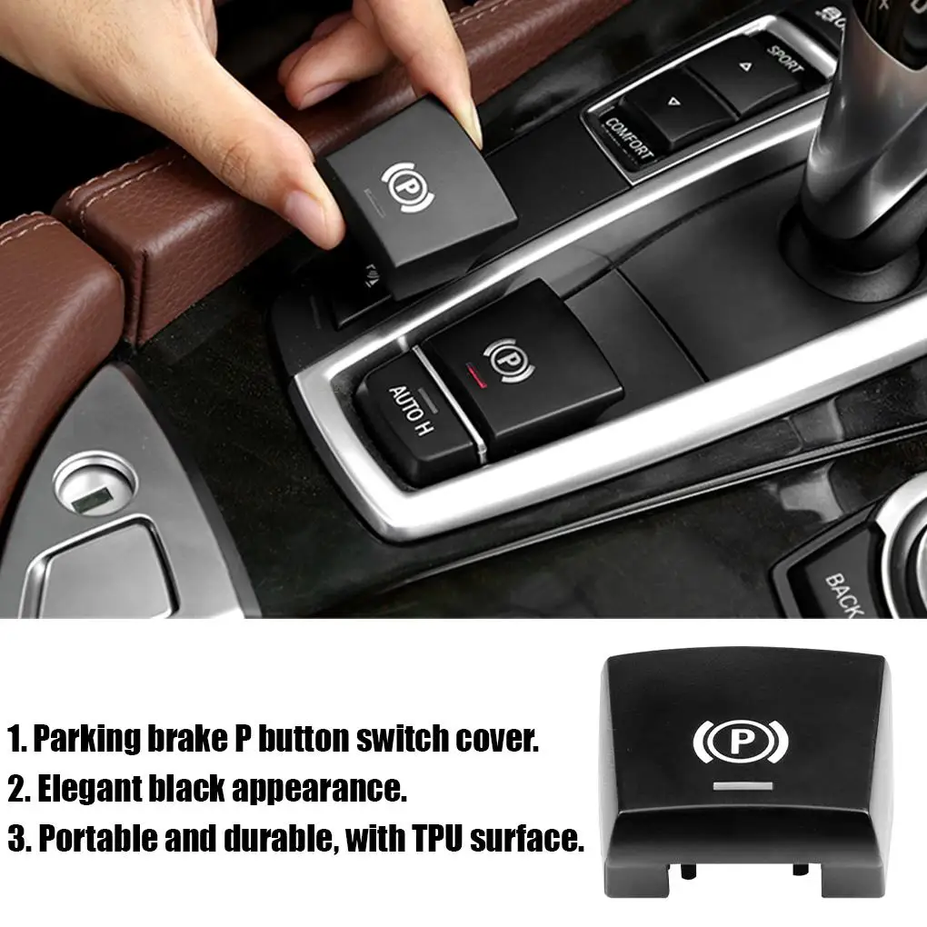 

Автомобильная лампа тормоза P кнопка переключателя Крышка для BMW 5 7 F01 F02 F07 F10 2009-2014